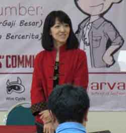 Ina Liem dari IBMT, Surabaya